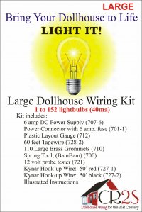 Large Dollhouse Wiring Kit
