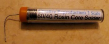 60/40 Rosin core, .8 mm solder tube