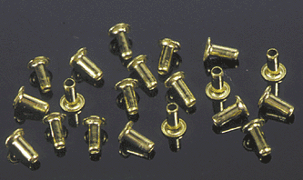 Large brass grommets (110) - Click Image to Close